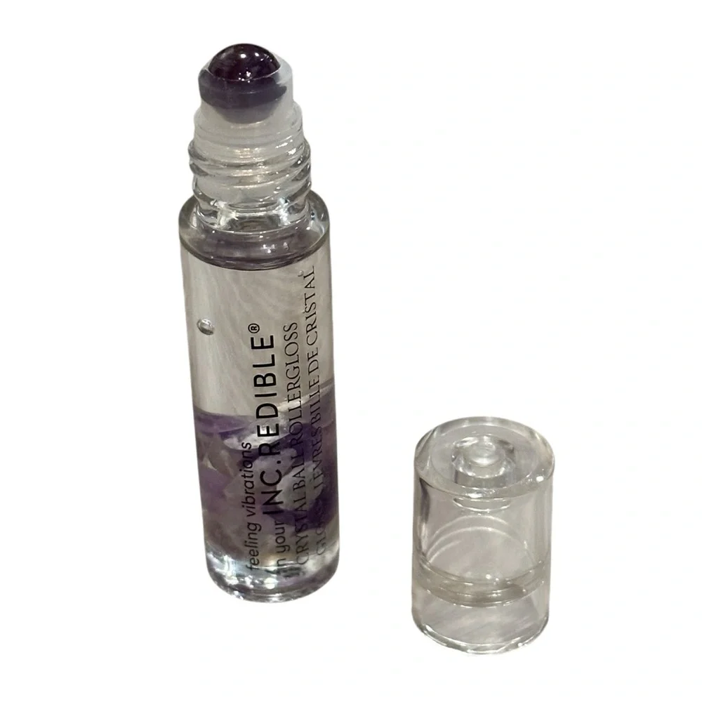 Nails Inc. Crystal Ball Roller Gloss Duo in Rose Quartz & Amethyst